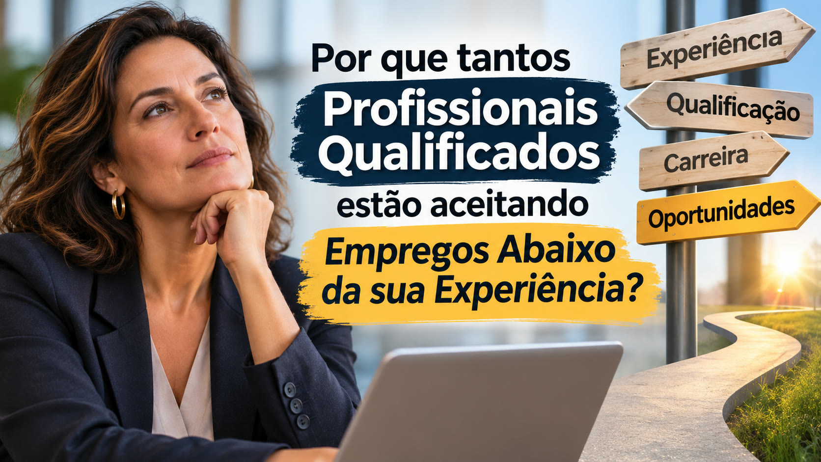 Por que tantos profissionais qualificados estão aceitando empregos abaixo de sua experiência?